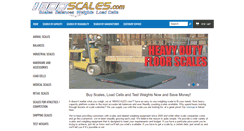 Desktop Screenshot of 1800scales.com